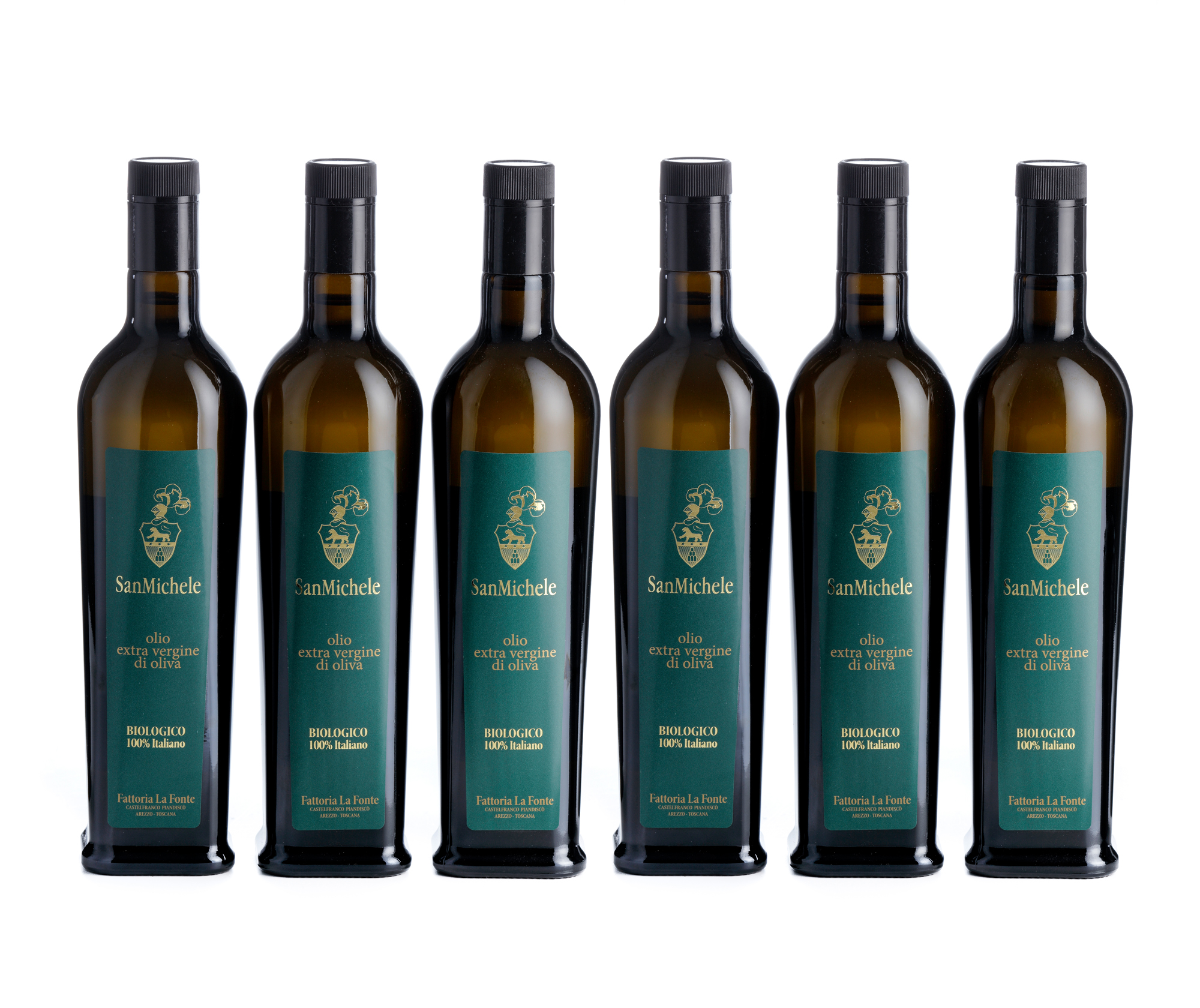 Olio Extra Vergine di Oliva Biologico Toscano Confezione 6 Bottiglie 750ml