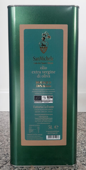 Olio Extra Vergine di Oliva Biologico Toscano Stagna 5L